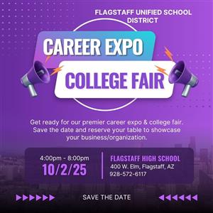 Get ready for our premier career expo & college fair on October 2nd. Save the date and reserve your table! 